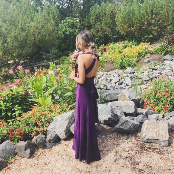 Lulus “Tricks of the Trade Maxi Wrap Dress” - Picture 4 of 4